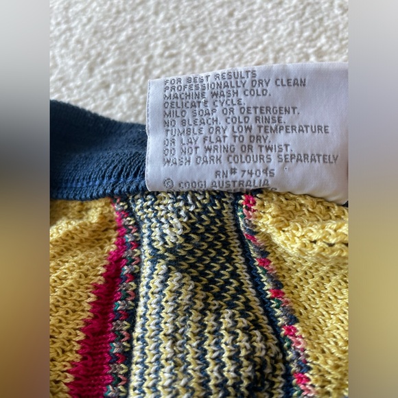 VINTAGE COOGI SWEATER - MULTI COLOR CLASSIC - Picture 4 of 5